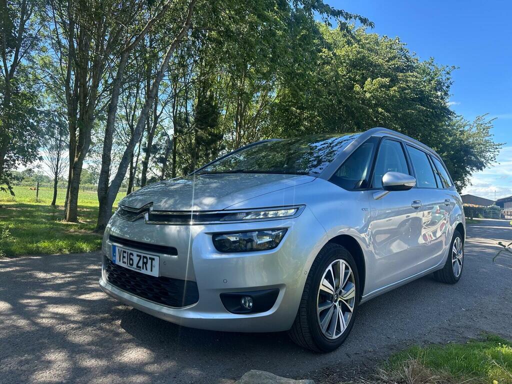 Citroen Grand C4 Picasso 1.6 Bluehdi Exclusive Euro 6 Ss Silver #3