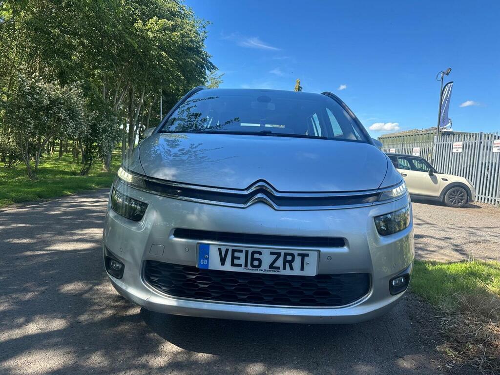 Citroen Grand C4 Picasso 1.6 Bluehdi Exclusive Euro 6 Ss Silver #2