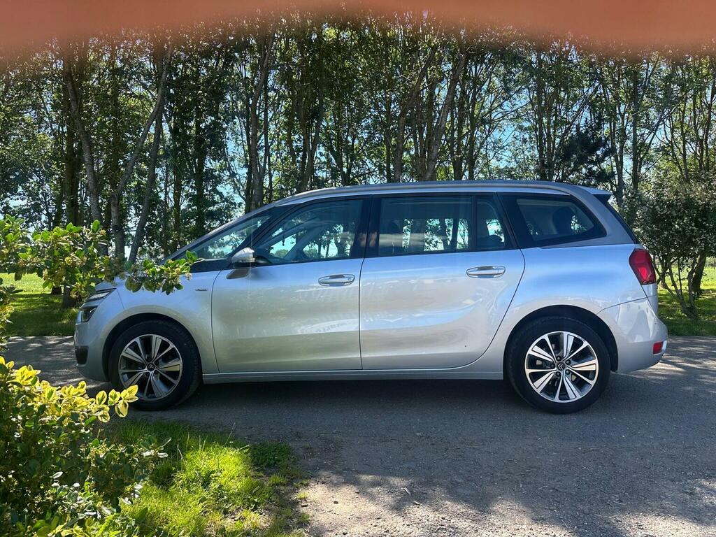 Citroen Grand C4 Picasso 1.6 Bluehdi Exclusive Euro 6 Ss Silver #4