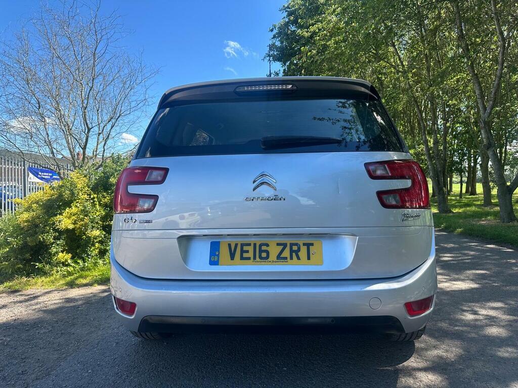 Citroen Grand C4 Picasso 1.6 Bluehdi Exclusive Euro 6 Ss Silver #6