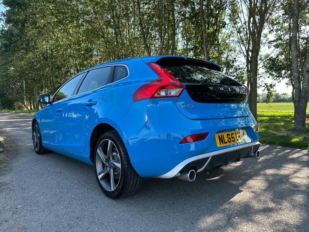 Volvo V40 Hatchback 2.0 D2 R-design Euro 6 Ss 20156 Blue #5