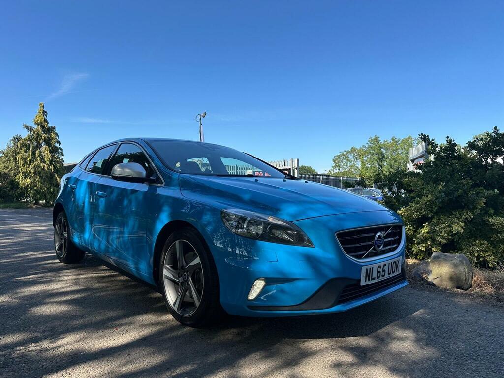 Volvo V40 Hatchback 2.0 D2 R-design Euro 6 Ss 20156 Blue