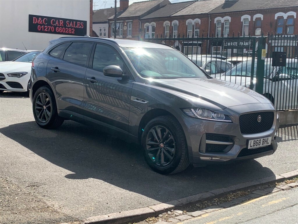 Jaguar F-Pace 2.0 D180 R-sport Awd Euro 6 Ss LB68BHL Grey #5