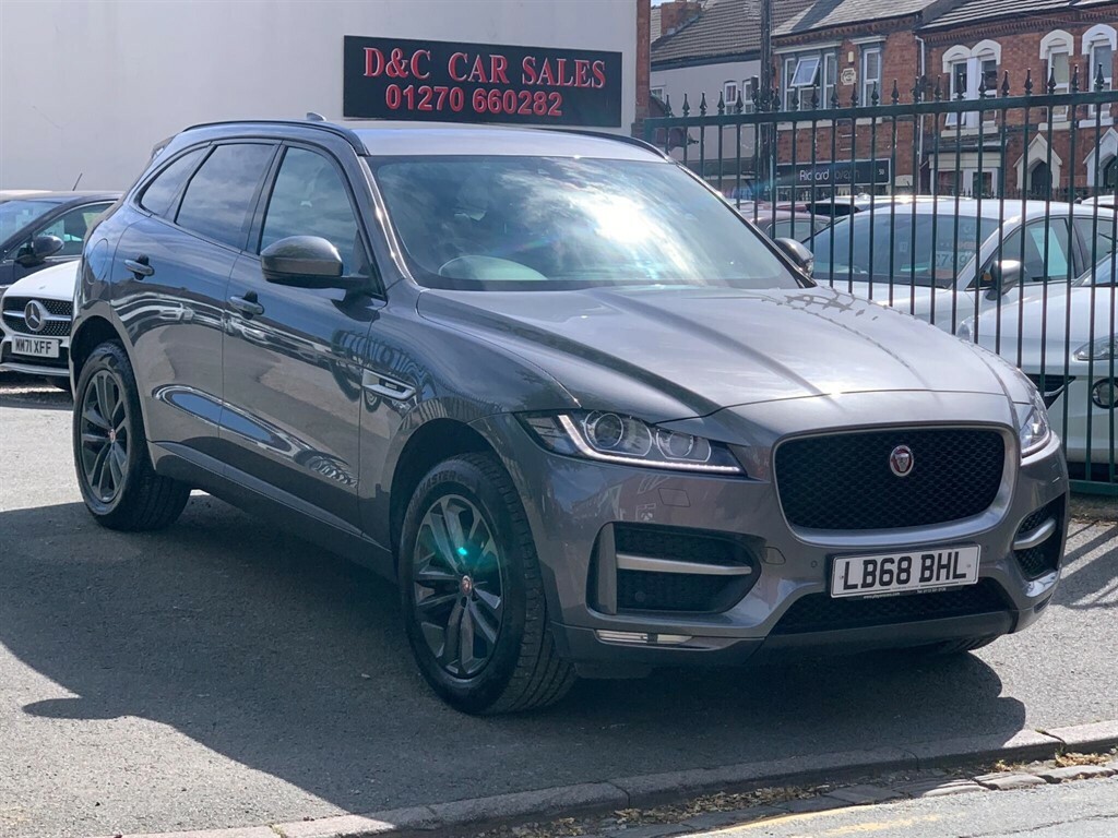 Jaguar F-Pace 2.0 D180 R-sport Awd Euro 6 Ss LB68BHL Grey #2