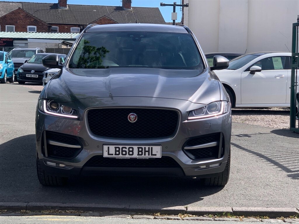 Jaguar F-Pace 2.0 D180 R-sport Awd Euro 6 Ss LB68BHL Grey #6