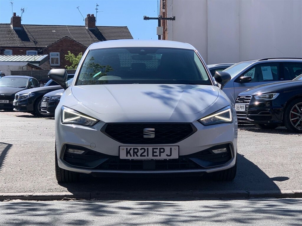 Seat Leon 1.0 Tsi Evo Fr Euro 6 Ss KR21EPJ White #2