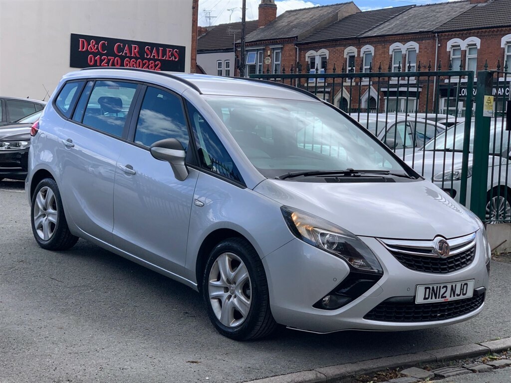 Vauxhall Zafira Tourer 1.8 16V Exclusiv Euro 5 Silver #5
