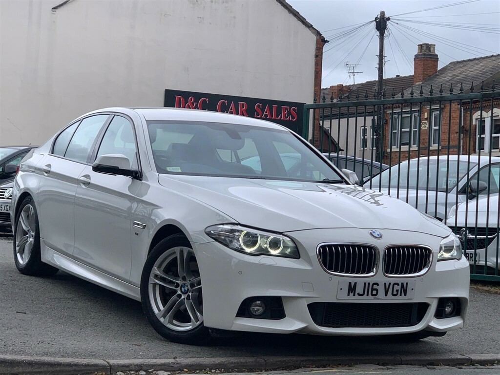 BMW 5 Series Saloon White