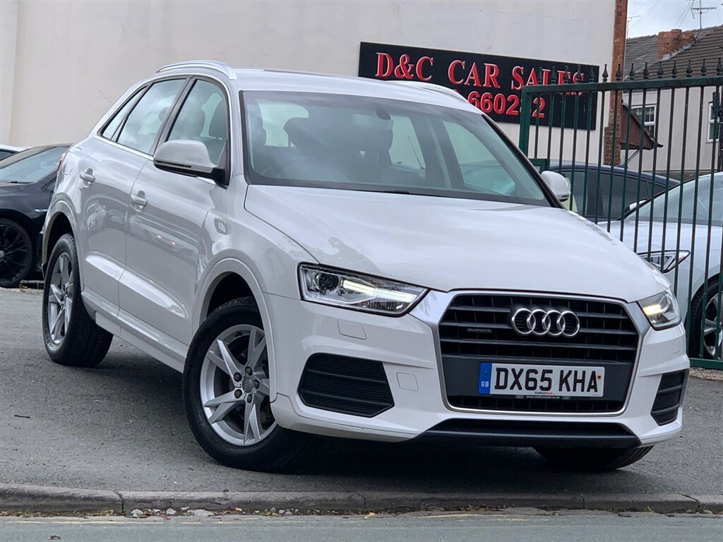 Audi Q3 2.0 Tdi Se S Tronic Quattro Euro 6 Ss DX65KHA White #6