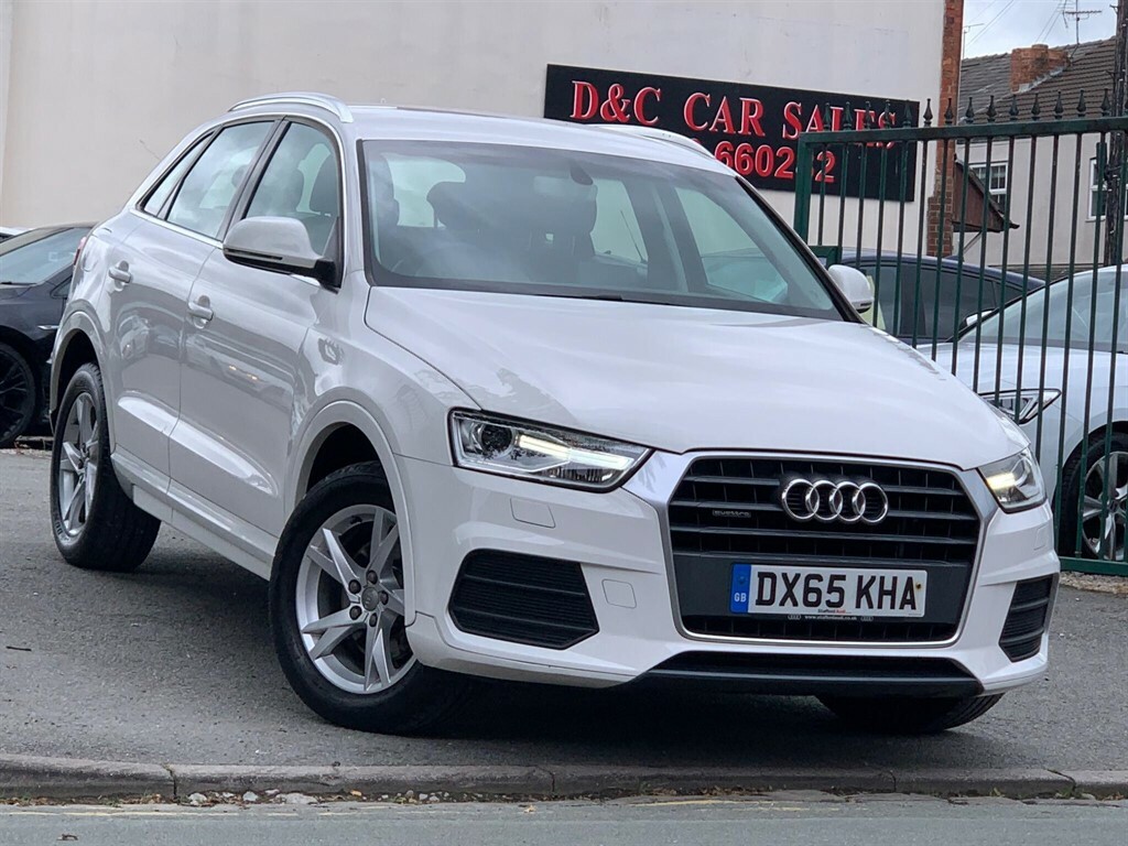Audi Q3 2.0 Tdi Se S Tronic Quattro Euro 6 Ss DX65KHA White #3