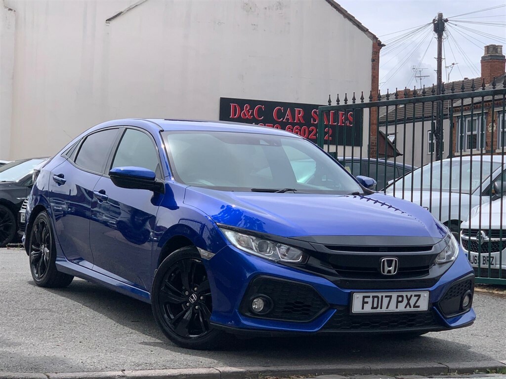 Honda Civic 1.0 Vtec Turbo Sr Euro 6 Ss Blue