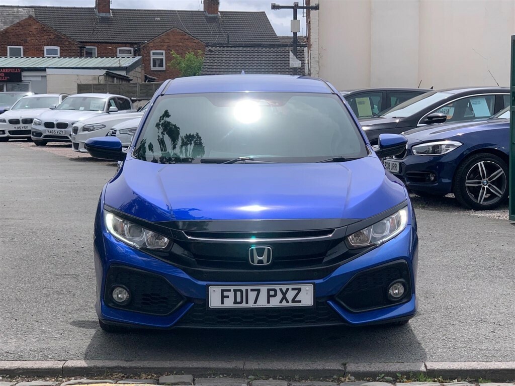 Honda Civic 1.0 Vtec Turbo Sr Euro 6 Ss Blue #2