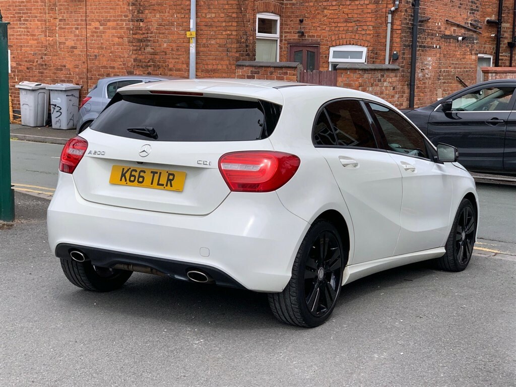 Mercedes-Benz A Class 1.8 Cdi Sport 7G-dct Euro 5 Ss K66TLR White #4