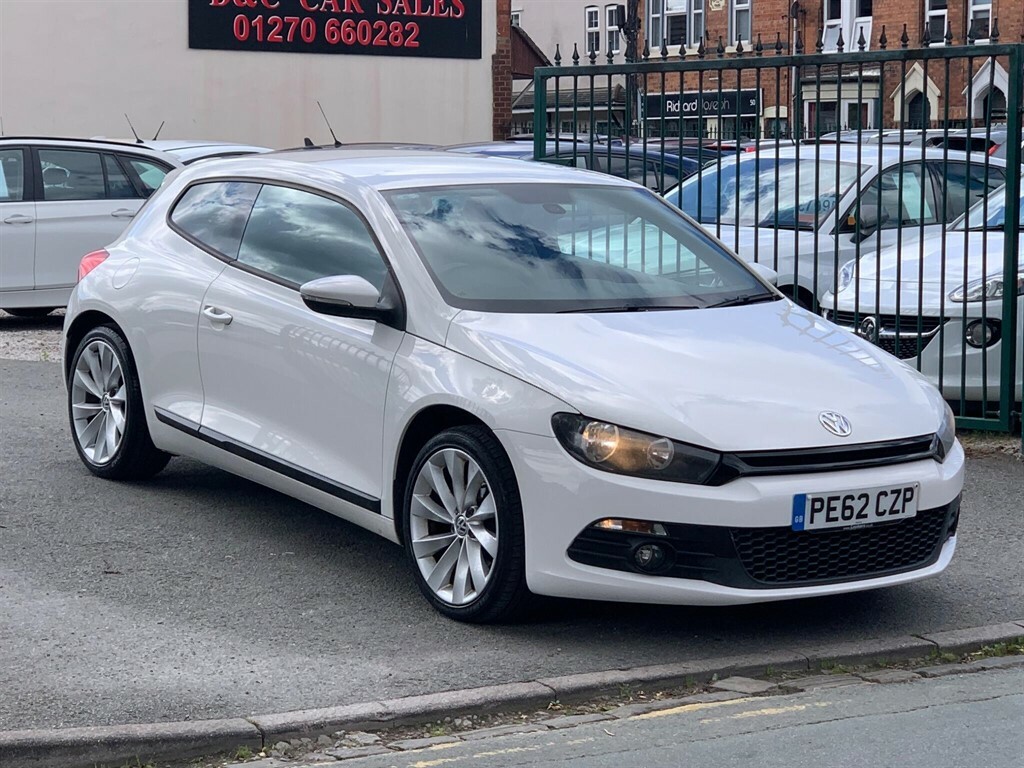 Volkswagen Scirocco 2.0 Tdi Bluemotion Tech Gt Euro 5 Ss Leath White #2