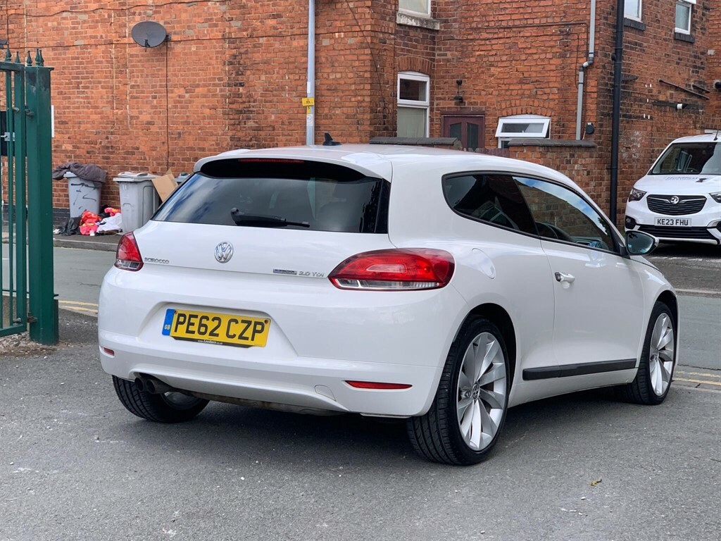 Volkswagen Scirocco 2.0 Tdi Bluemotion Tech Gt Euro 5 Ss Leath White #4