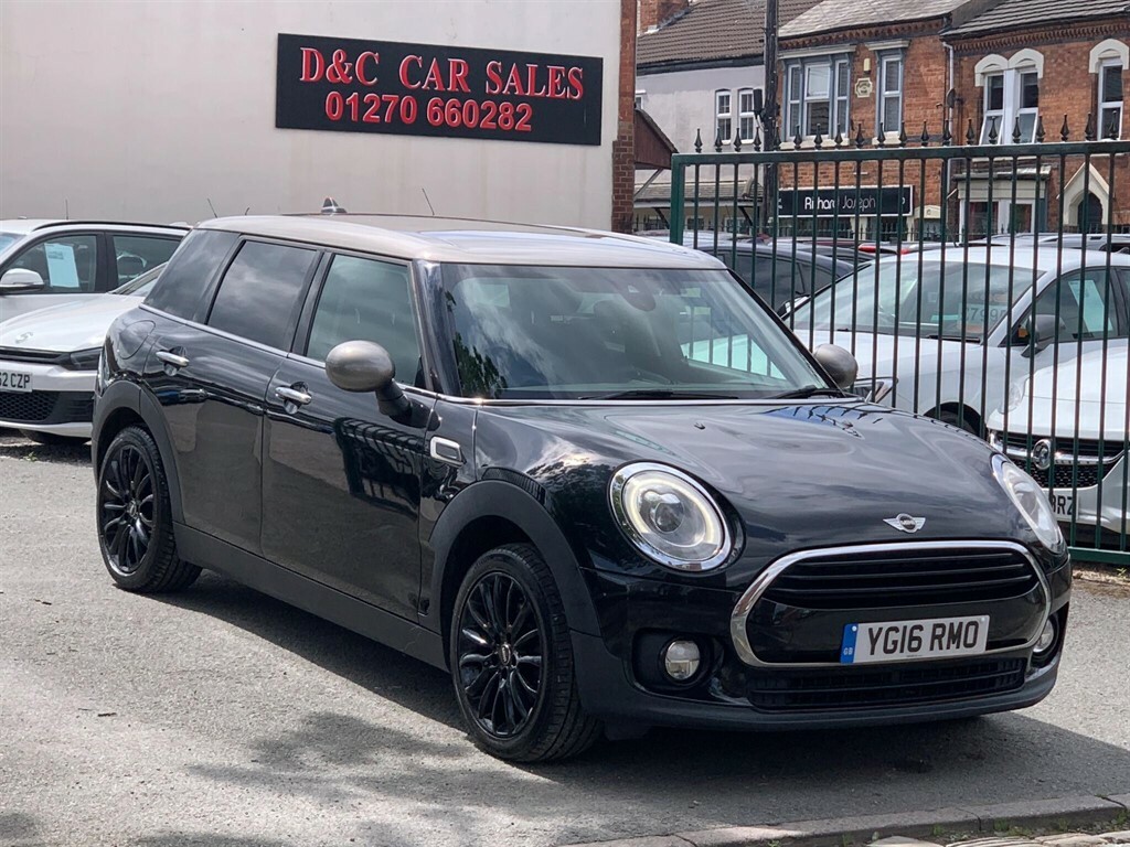 Mini Clubman 2.0 Cooper D Euro 6 Ss 6Dr YG16RMO Black #2