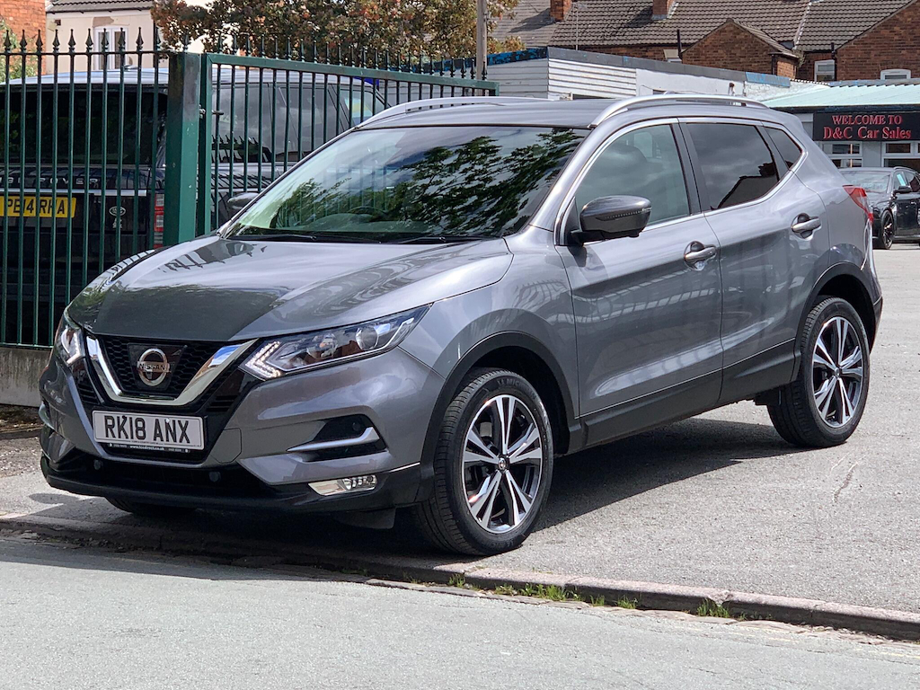 Nissan Qashqai 1.2 Dig-t N-connecta Euro 6 Ss Grey #3