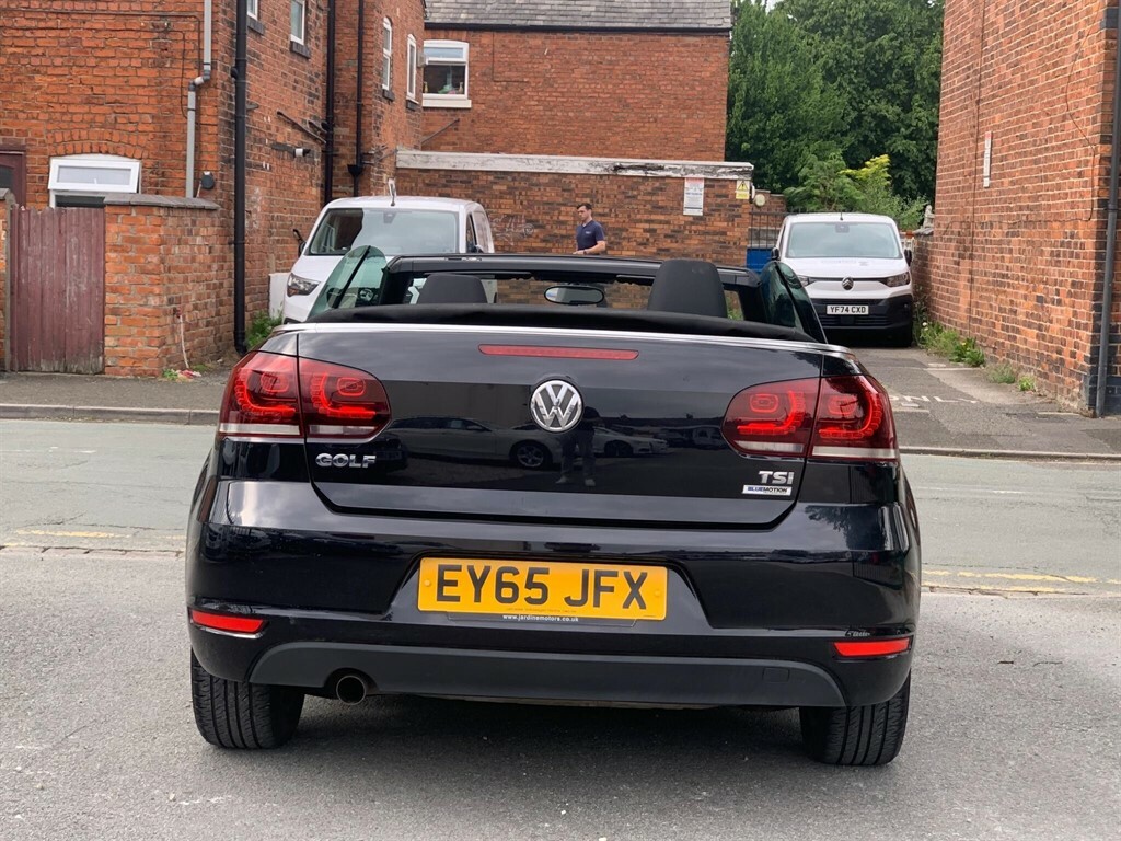 Volkswagen Golf 1.2 Tsi S Cabriolet Euro 5 Black #5