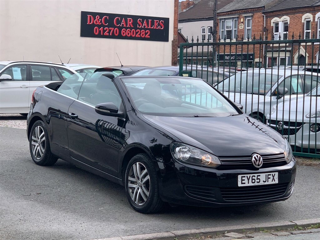 Volkswagen Golf 1.2 Tsi S Cabriolet Euro 5 Black #2