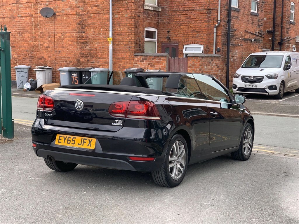 Volkswagen Golf 1.2 Tsi S Cabriolet Euro 5 Black #4