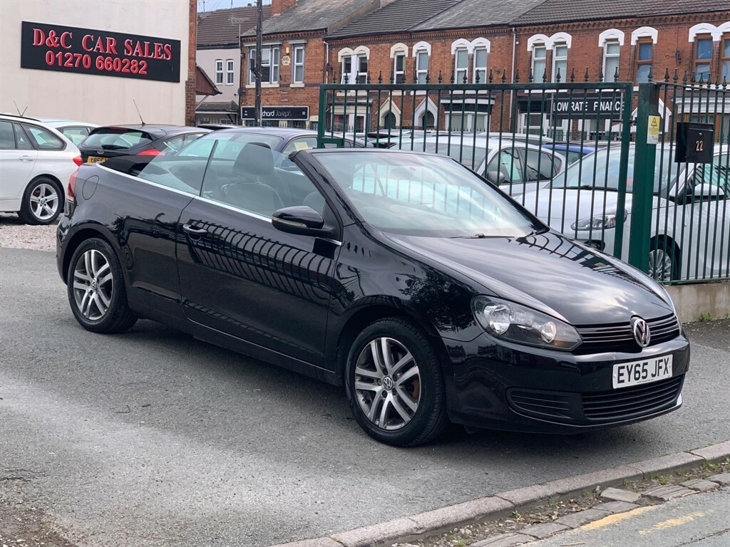 Volkswagen Golf 1.2 Tsi S Cabriolet Euro 5 Black #3