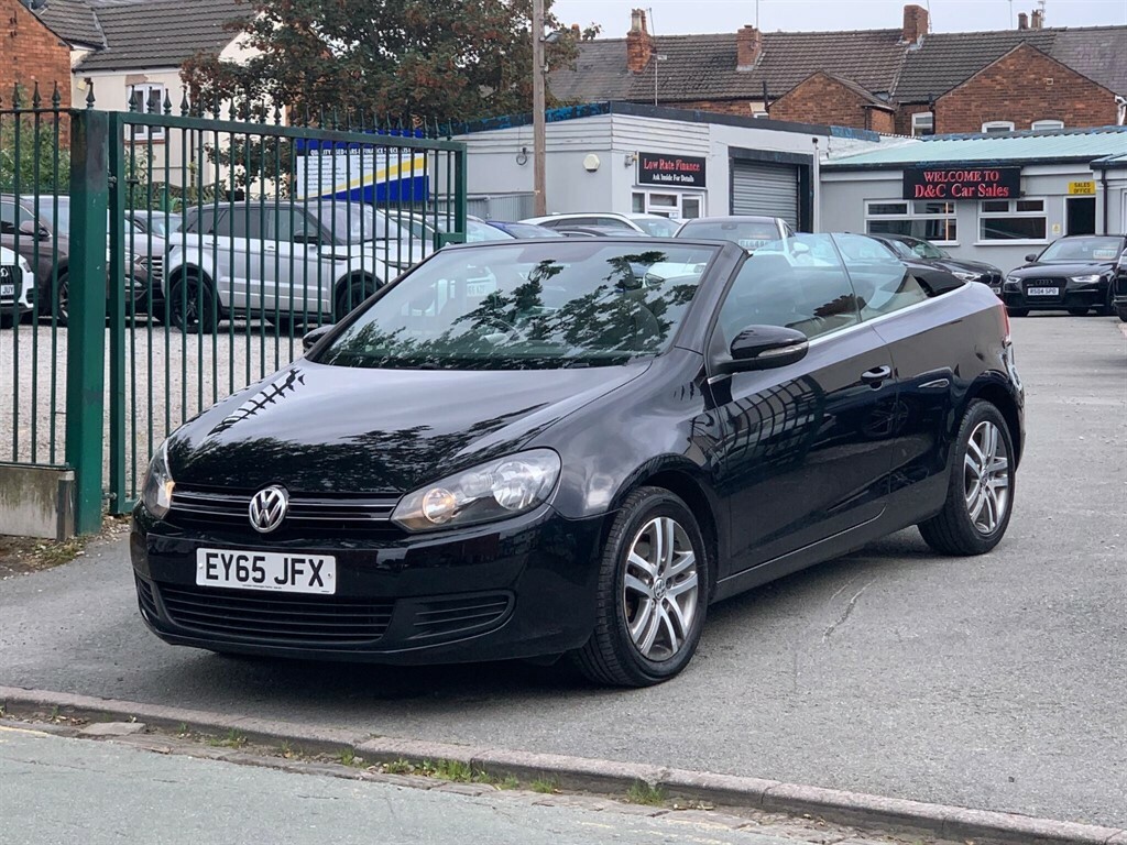 Volkswagen Golf 1.2 Tsi S Cabriolet Euro 5 Black #6