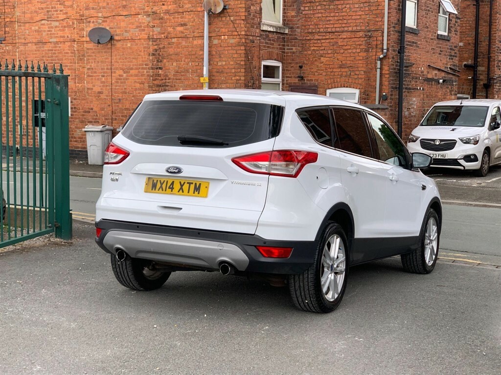 Ford Kuga 2.0 Tdci Titanium X Awd Euro 5 WX14XTM White #4