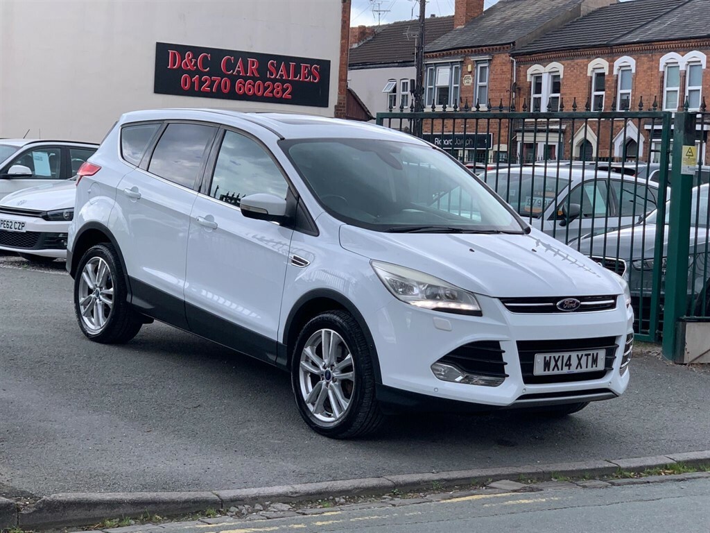 Ford Kuga 2.0 Tdci Titanium X Awd Euro 5 WX14XTM White #2