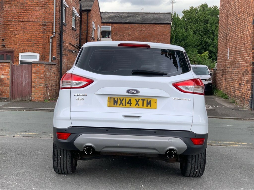 Ford Kuga 2.0 Tdci Titanium X Awd Euro 5 WX14XTM White #3