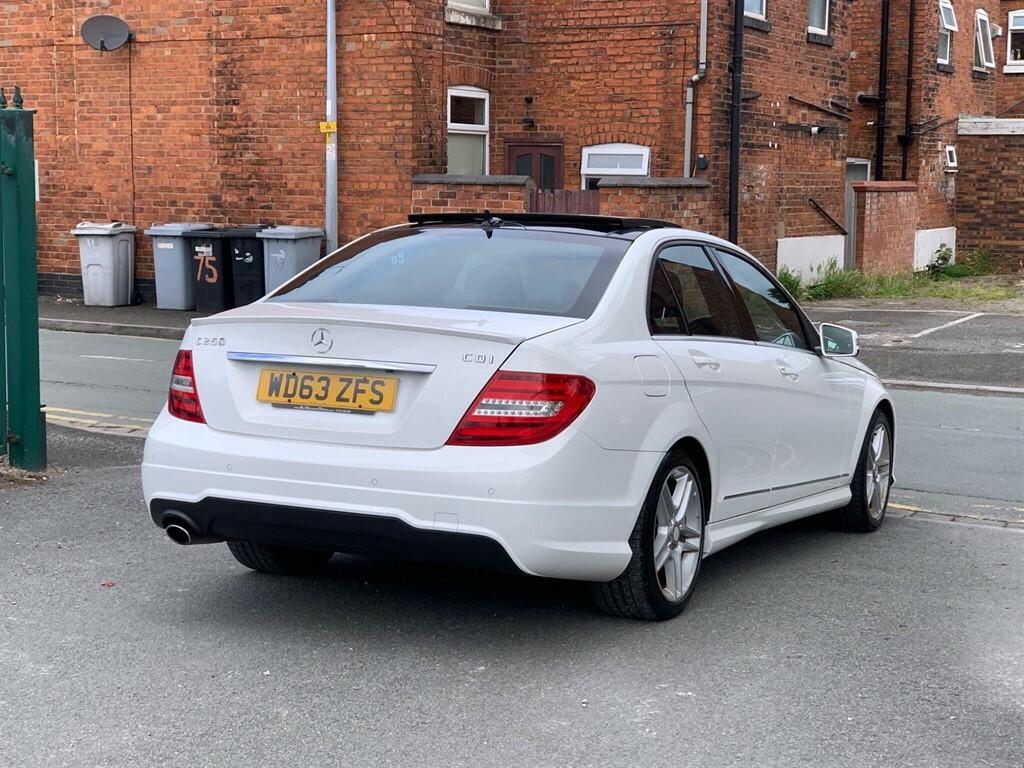 Mercedes-Benz C Class 2.1 Cdi Amg Sport Edition G-tronic Euro 5 Ss 4 White #4