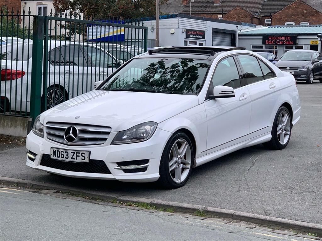 Mercedes-Benz C Class 2.1 Cdi Amg Sport Edition G-tronic Euro 5 Ss 4 White #5