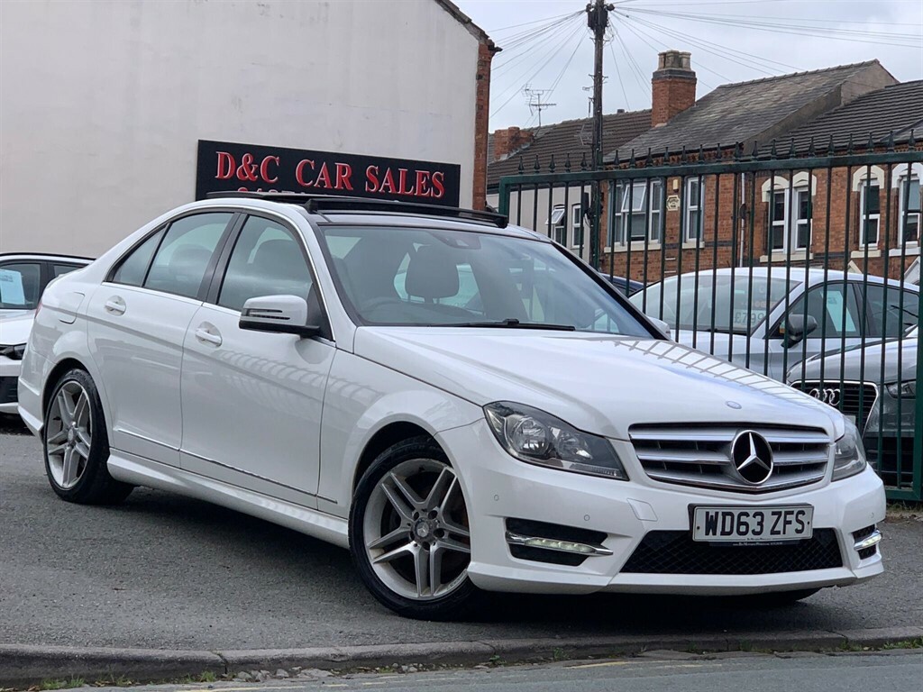 Mercedes-Benz C Class 2.1 Cdi Amg Sport Edition G-tronic Euro 5 Ss 4 White