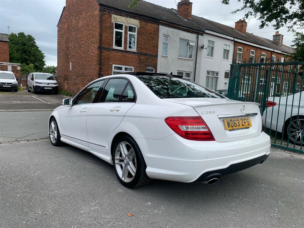 Mercedes-Benz C Class 2.1 Cdi Amg Sport Edition G-tronic Euro 5 Ss 4 White #6