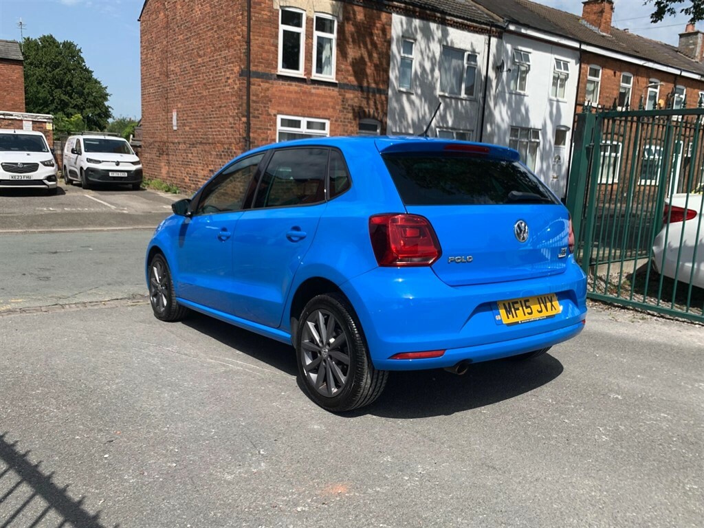 Volkswagen Polo 1.2 Tsi Bluemotion Tech Se Design Euro 6 Ss Blue #5