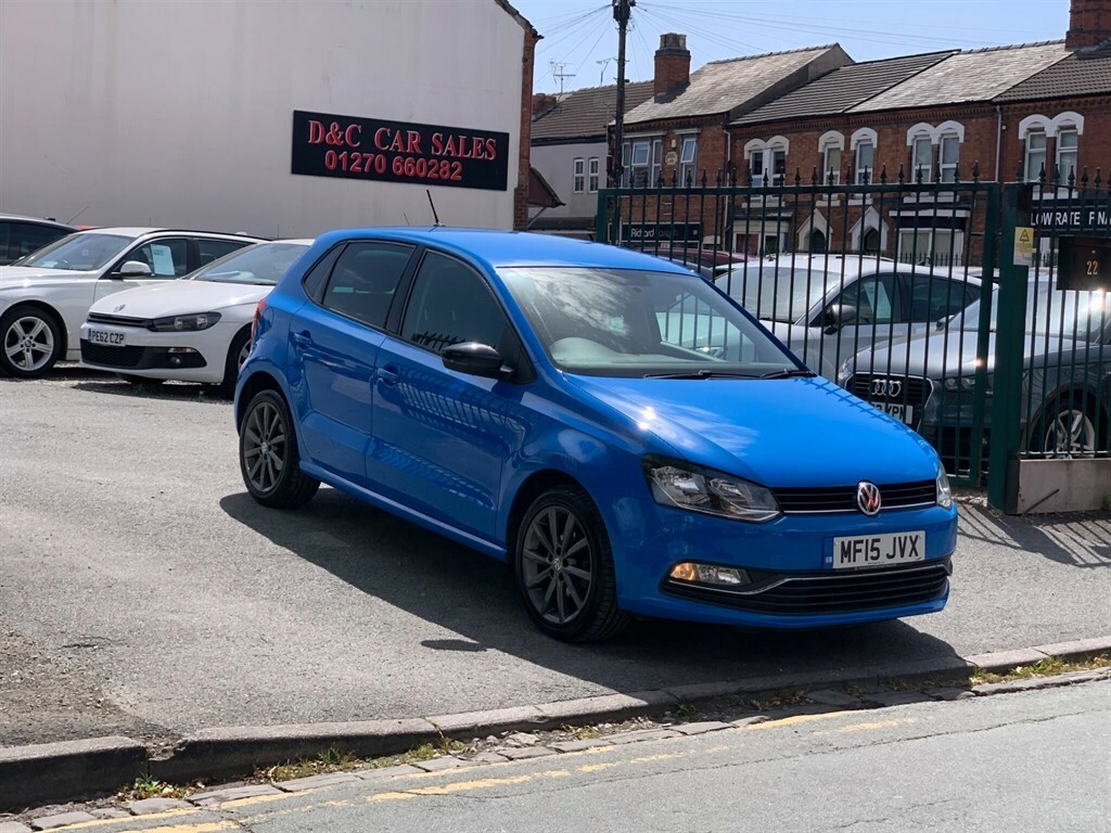 Volkswagen Polo 1.2 Tsi Bluemotion Tech Se Design Euro 6 Ss Blue #3