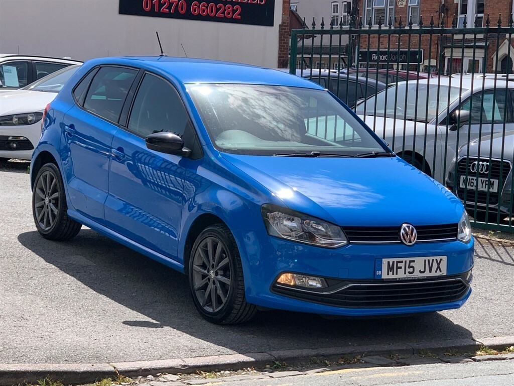 Volkswagen Polo 1.2 Tsi Bluemotion Tech Se Design Euro 6 Ss Blue #2