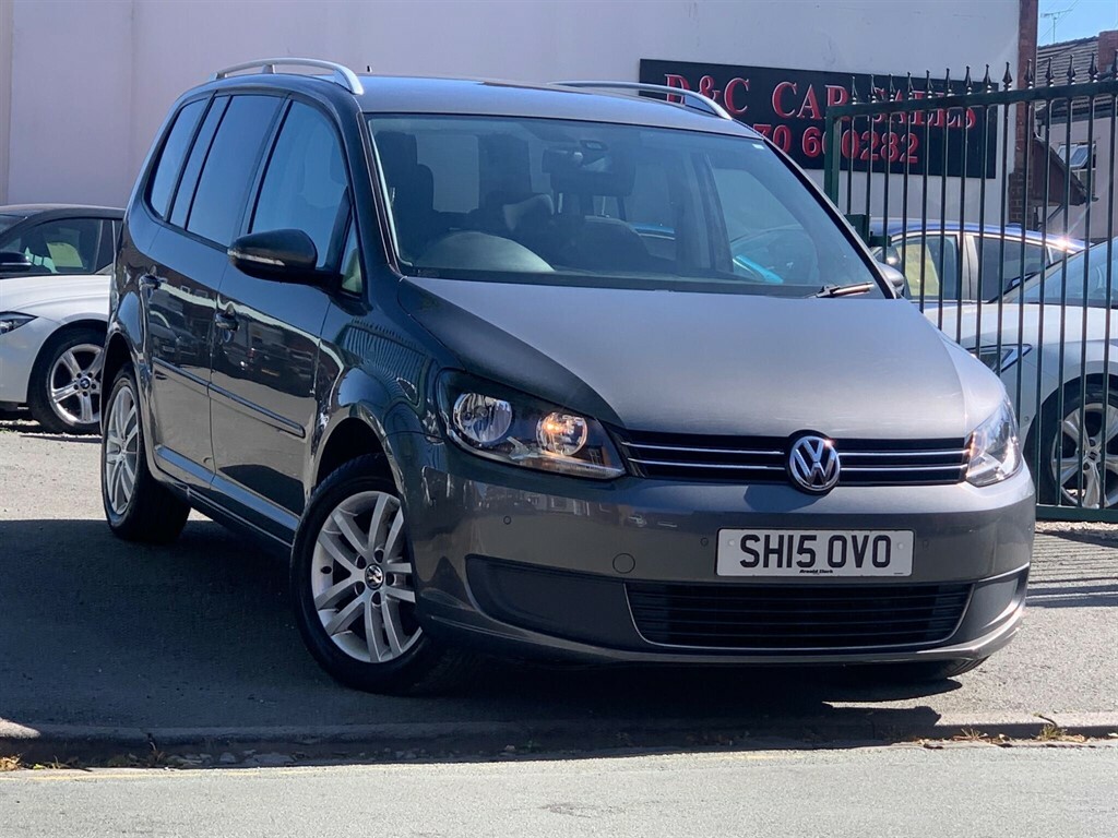 Volkswagen Touran 1.6 Tdi Se Euro 5 Grey #6