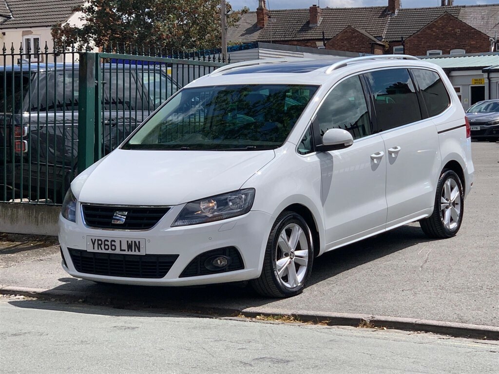 Seat Alhambra 2.0 Tdi Se Lux Dsg Euro 6 Ss White #3