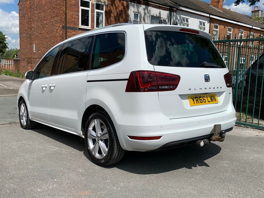 Seat Alhambra 2.0 Tdi Se Lux Dsg Euro 6 Ss White #4