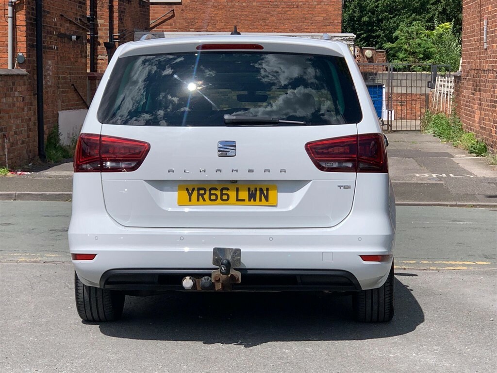 Seat Alhambra 2.0 Tdi Cr Se Lux 150 Dsg Blue #9