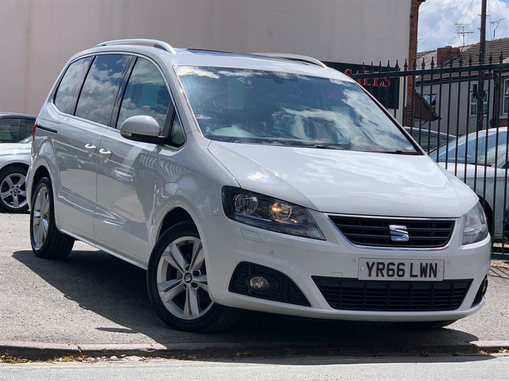 Seat Alhambra 2.0 Tdi Se Lux Dsg Euro 6 Ss White #6