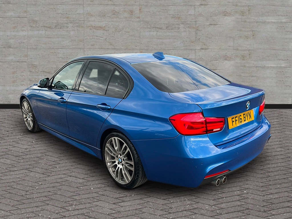 BMW 3 Series M-sport Fsh 35 Road Tax FF16BYN Blue #2