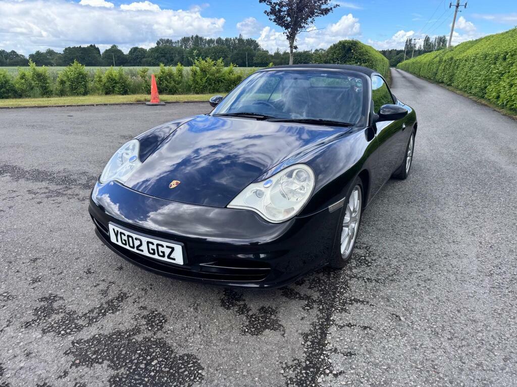 Porsche 911 3.6 996 Carrera 2 Cabriolet Tiptronic S YG02GGZ Black #3
