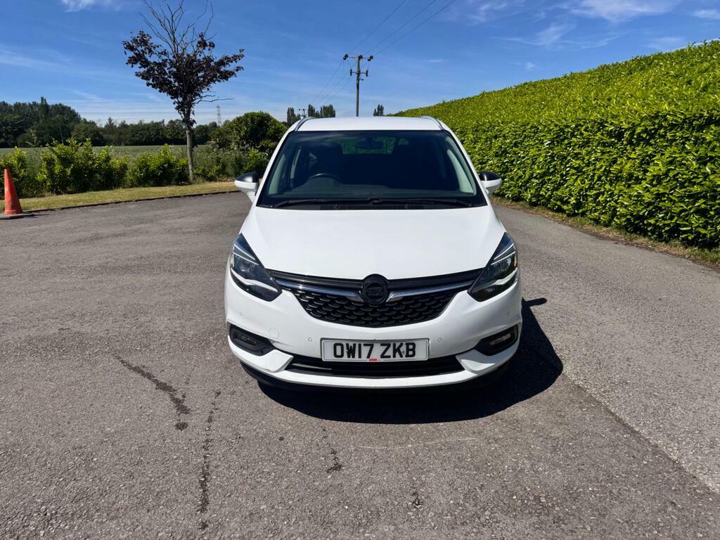Vauxhall Zafira Tourer 1.4I Turbo Sri Nav Euro 6 OW17ZKB White #4