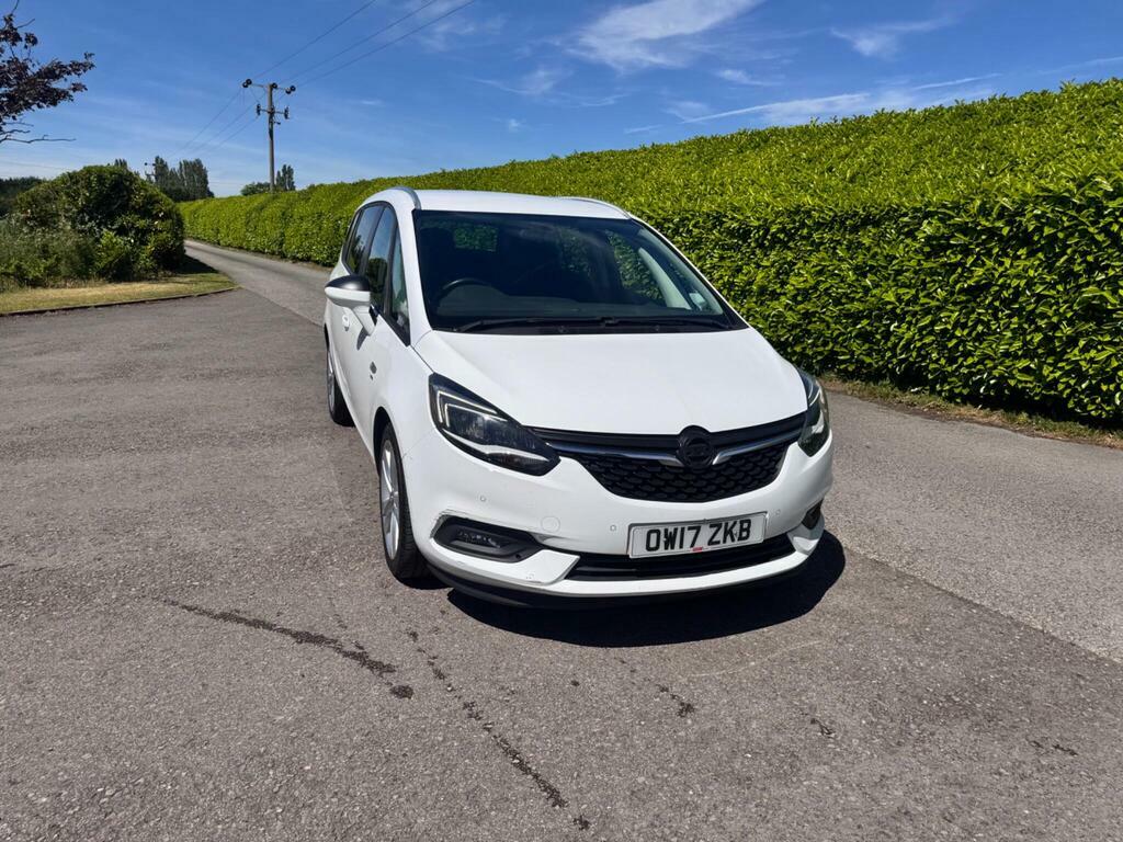 Vauxhall Zafira Tourer 1.4I Turbo Sri Nav Euro 6 OW17ZKB White #3