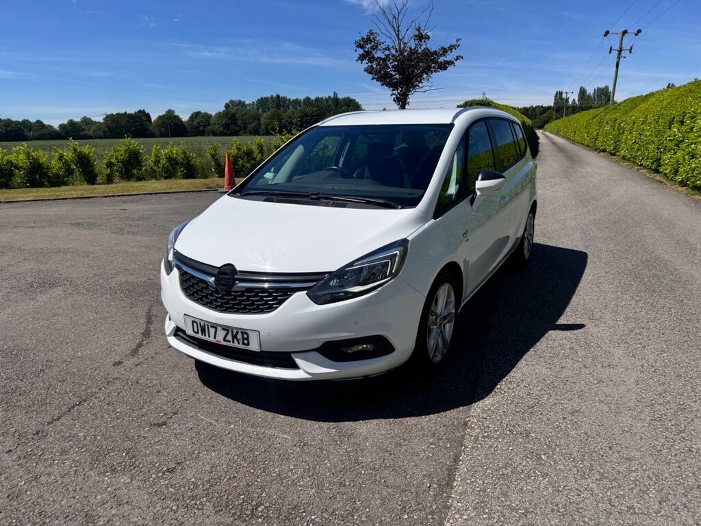 Vauxhall Zafira Tourer 1.4I Turbo Sri Nav Euro 6 OW17ZKB White #6