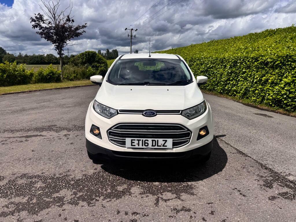 Ford Ecosport 1.0T Ecoboost Zetec 2Wd Euro 6 S S White #4