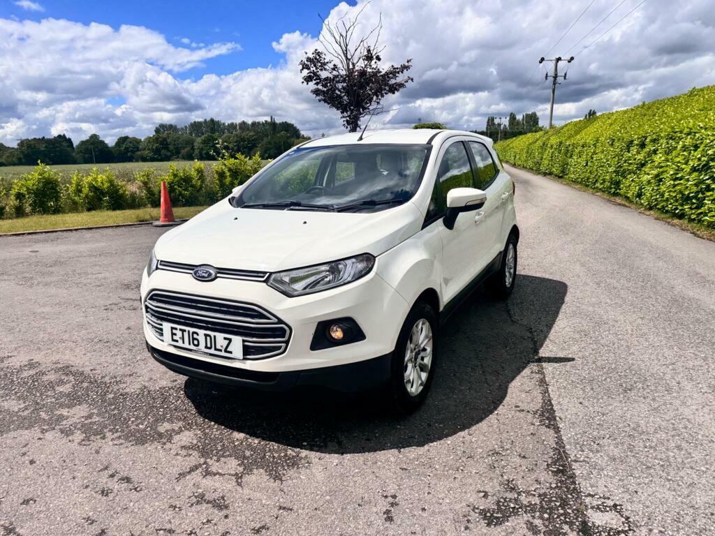 Ford Ecosport 1.0T Ecoboost Zetec 2Wd Euro 6 S S White #6