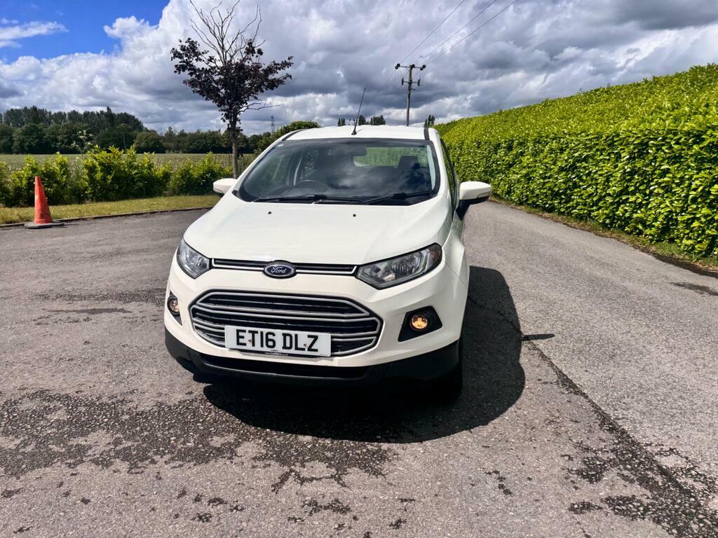 Ford Ecosport 1.0T Ecoboost Zetec 2Wd Euro 6 S S White #5