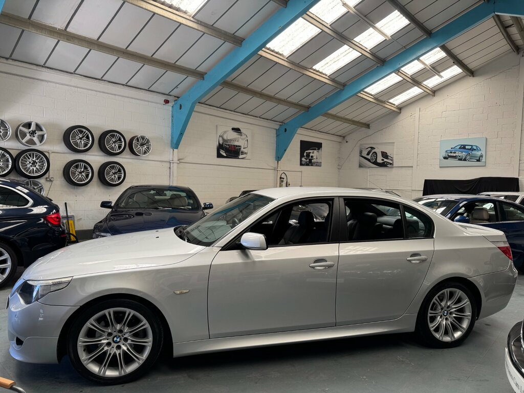 BMW 5 Series Black #5